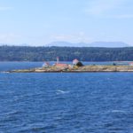 Tolle Aussicht auf der Fähre von Vancouver Island