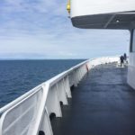 Auf der Fahrt mit der Vancouver Island Ferry