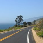 Fahrt über den Highway 1 in Kalifornien