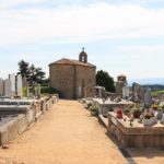 Der Friedhof in Marols in Frankreich