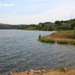 Lac de Villerest in der Loire in Frankreich