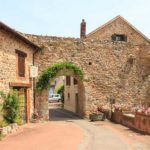 Porte du Ris Serpentin in Saint-Jean-Saint-Maurice sur Loire einem Village de caractere en Loire