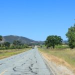 Umweg zum Highway 1 aufgrund einer Sperrung 2018