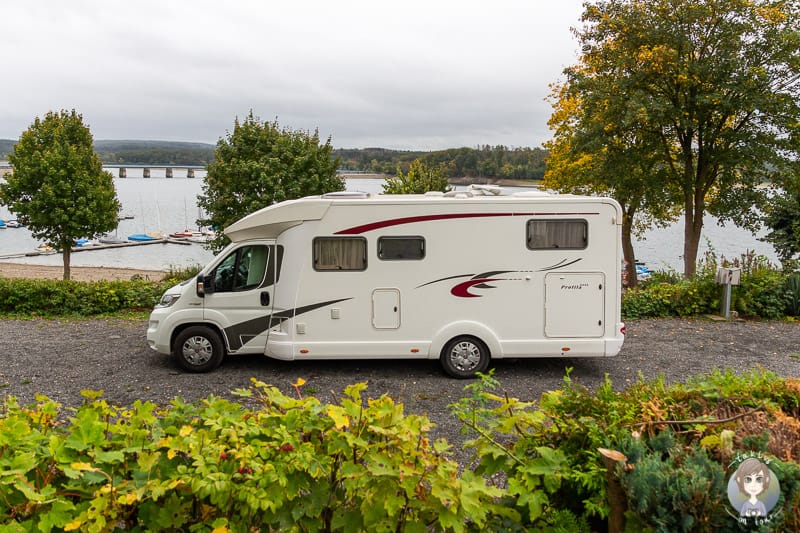 Camping im Sauerland am See