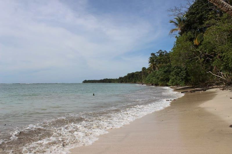Besuch am Meer im Cahuita Nationalpark