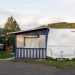 Mietwohnwagen auf dem Gut Kalberschnacke Camping im Sauerland