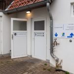 Sanitäranlagen auf dem Wohnmobilstellplatz Möhnesee im Sauerland