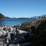 Das erste Camp auf der Kayak Tour auf Vancouver Island