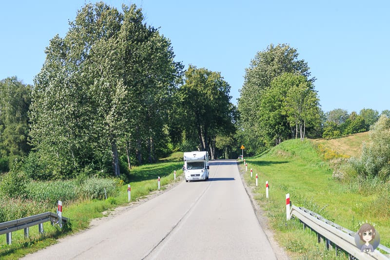 Über Polen nach Litauen auf dem Landweg ins Baltikum