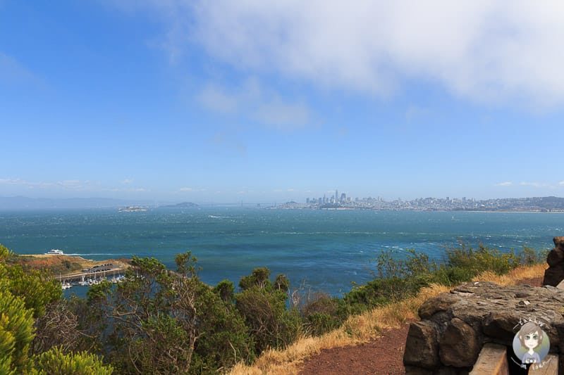 Aussicht vom Golden Gate Bridge View Vista Point