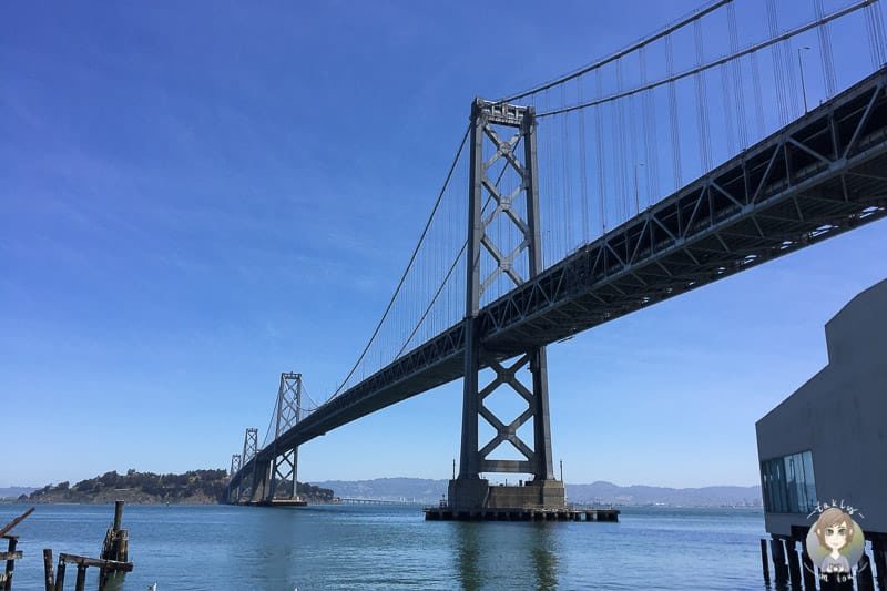 Die Bay Bridge in San Francisco