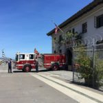 Feuerwehr am Pier von San Francisco