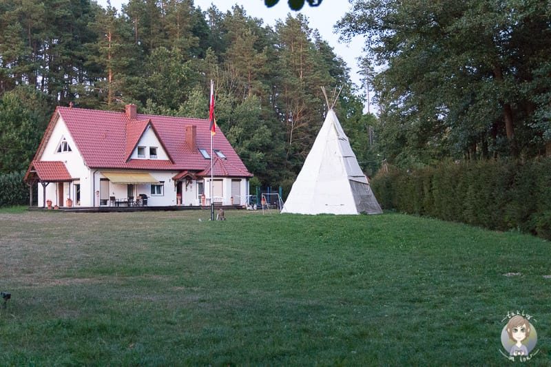 Das Haus Isagsee in Polen