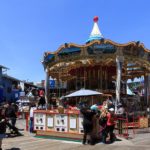 Ein Karussell am Pier 39 in San Francisco