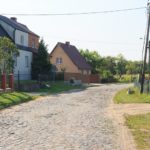Teils sehr schlechte Strassen in Polen