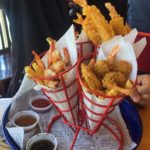 Menü bei Bubba Gump Shrimp in San Francisco