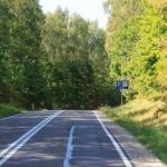 Ein Parkplatz auf der Fahrt von Deutschland über Polen nach Litauen