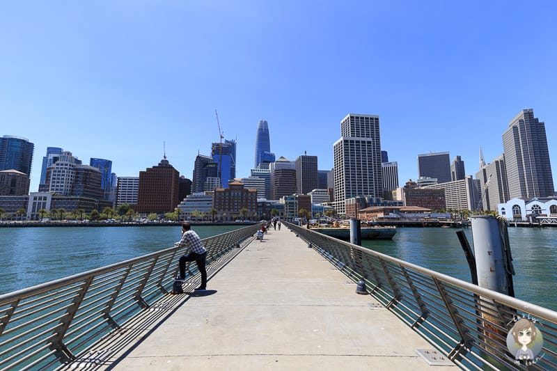 Der Pier 14 in San Francisco