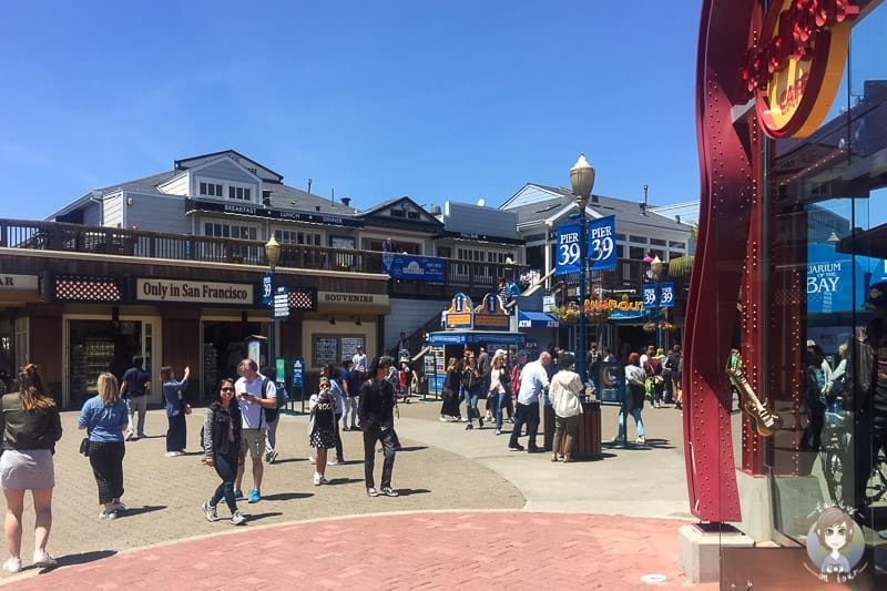 Der Pier39 in San Francisco