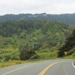 Wilde, grüne Landschaft am Coast Highway 1