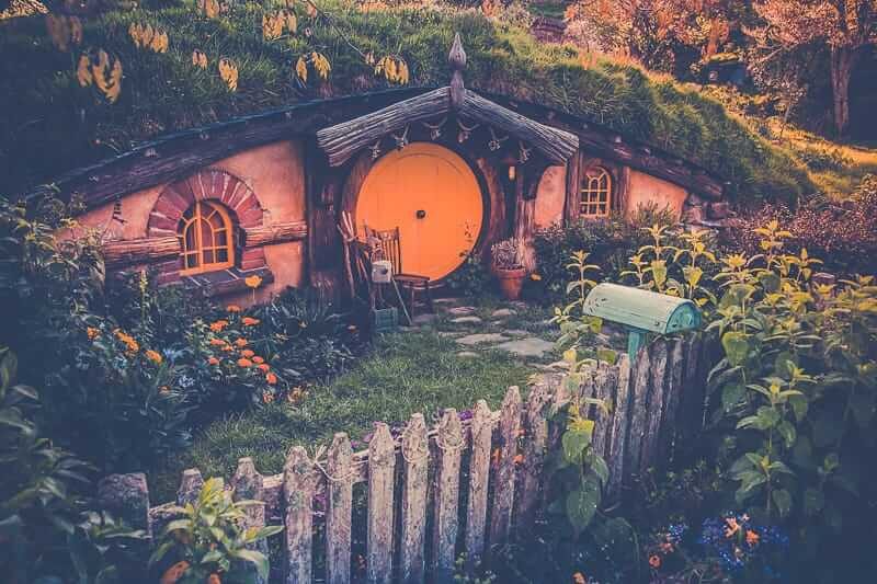 Neuseeland Herr der Ringe Filmkulissen Hobbiton