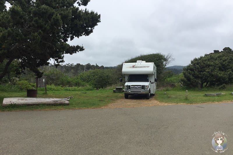 Surfwood Campground im MacKerricher State Park