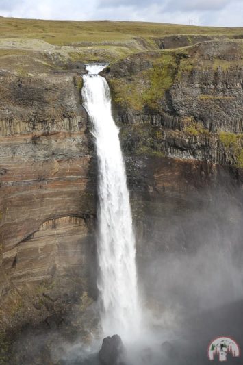 Háifoss drittgrösster Wasserfalls in Island