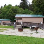 Cabins auf dem Elk Prairie Campground