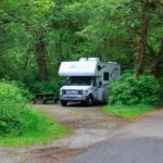 Unser Stellplatz auf dem Elk Prairie Campground