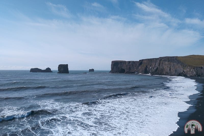 Aussicht auf Dyrholaey Arch auf Island Rundreise