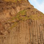 Basaltsäulen am Strand Reynisfjara auf der Island Rundreise