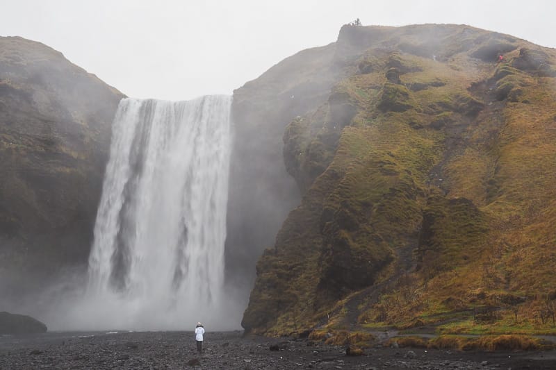 Roadtrip auf dem Golden Circle in Island zum Skogafoss