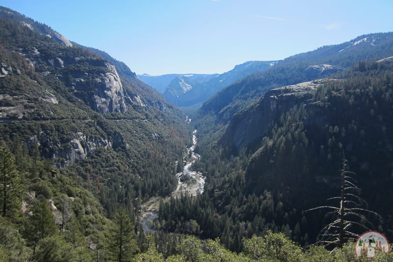 Aussicht auf den Yosemite Nationalpark in Kalifornien