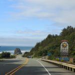 Einfahrt in Gold Beach