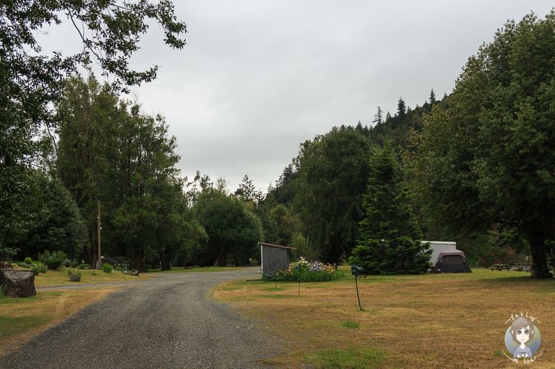 Eingang Hunstley Park Campground