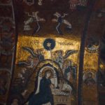 Blick auf imposante Malereien in der Kirche La Martorana in Palermo