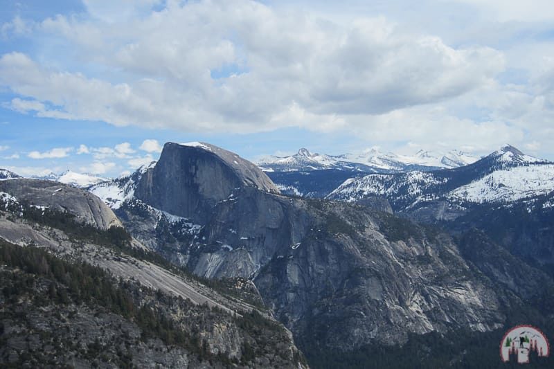 Der Half Dome im Yosemite Nationalpark Kalifornien