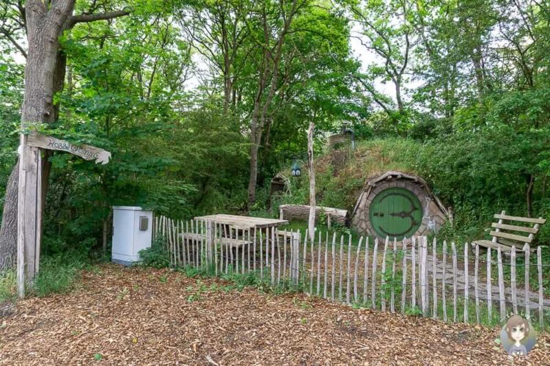 Die Hobbitwohnung für ein Urlaub in Nordholland auf dem Campingplatz Geversduin