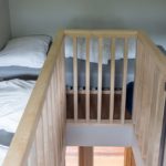 Bettenlager im Obergeschoss vom Duin Kebbin in Geversduin