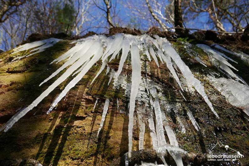 Reiseziele in Deutschland im winterlichen Saarland