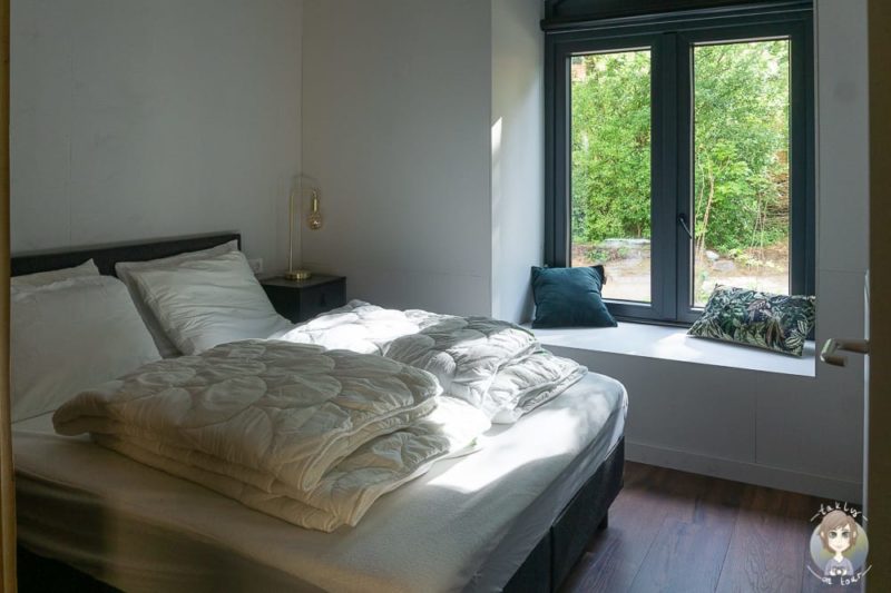 Das Schlafzimmer in Geversduin beim Urlaub in Nordholland