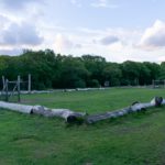 Sportplatz auf dem Camping Geversduin in Nordholland