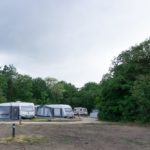 Wohnwagen auf dem Camping Geversduin in Nordholland