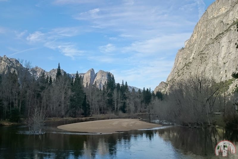Das Yosemite Valley in Kalifornien