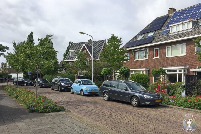 Ein Wohngebiet in Castricum Nordholland