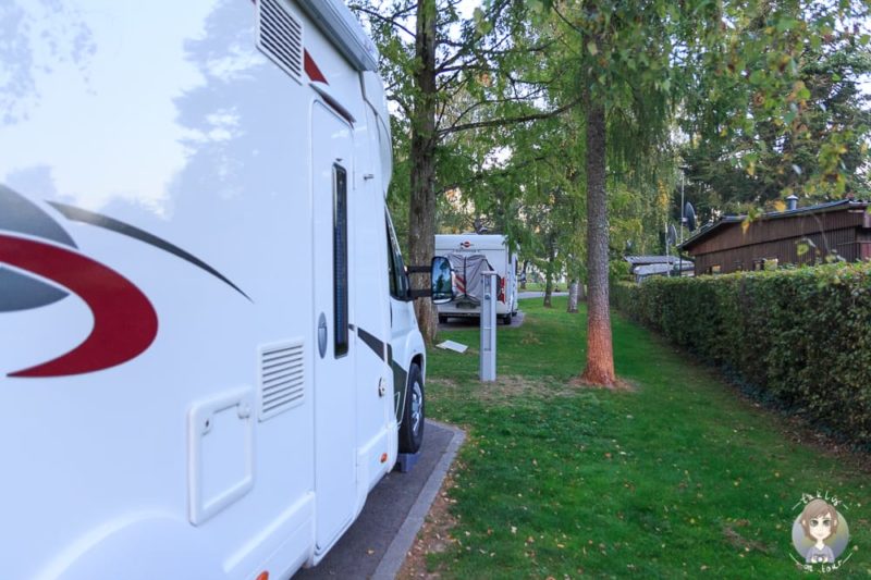 Mit dem Wohnmobil in Berdorf, Luxemburg