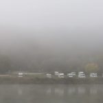 Morgendlicher Nebel an der Mosel