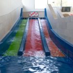 Triple Slides für Kinder im Erlebnisbad AquaMagis