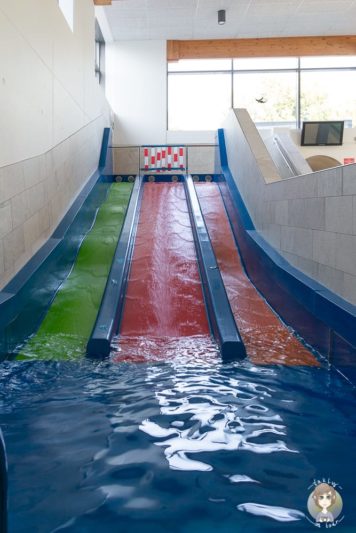 Triple Slides für Kinder im Erlebnisbad AquaMagis