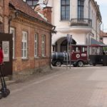 Bimmelbahn in Kuldiga schön für Baltikum mit Kind